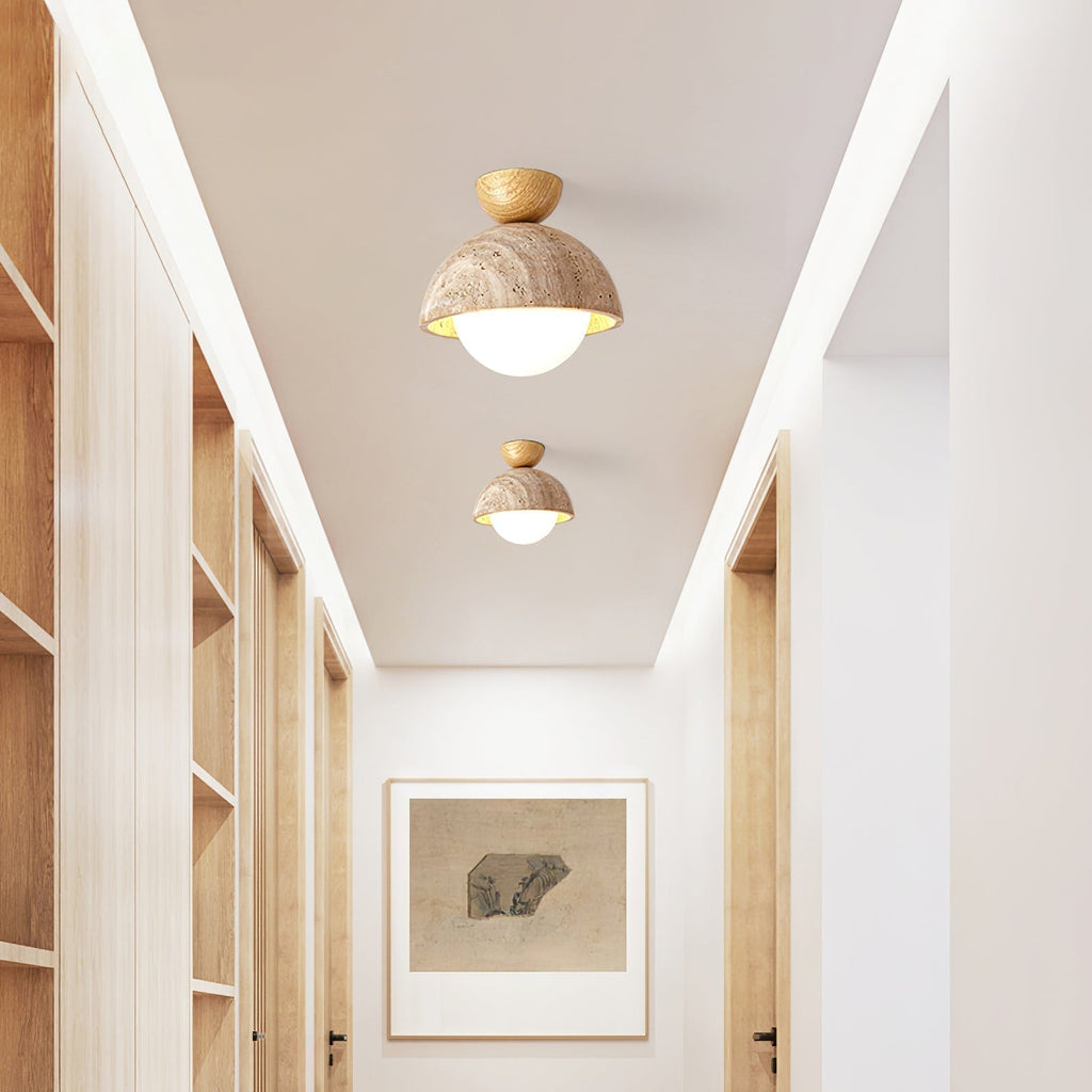 Solana Plafonnier Travertin - Neutralighting