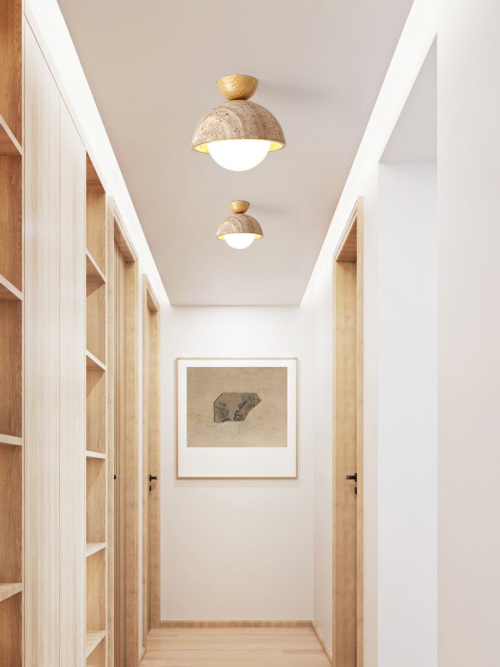 Solana Plafonnier Travertin - Neutralighting