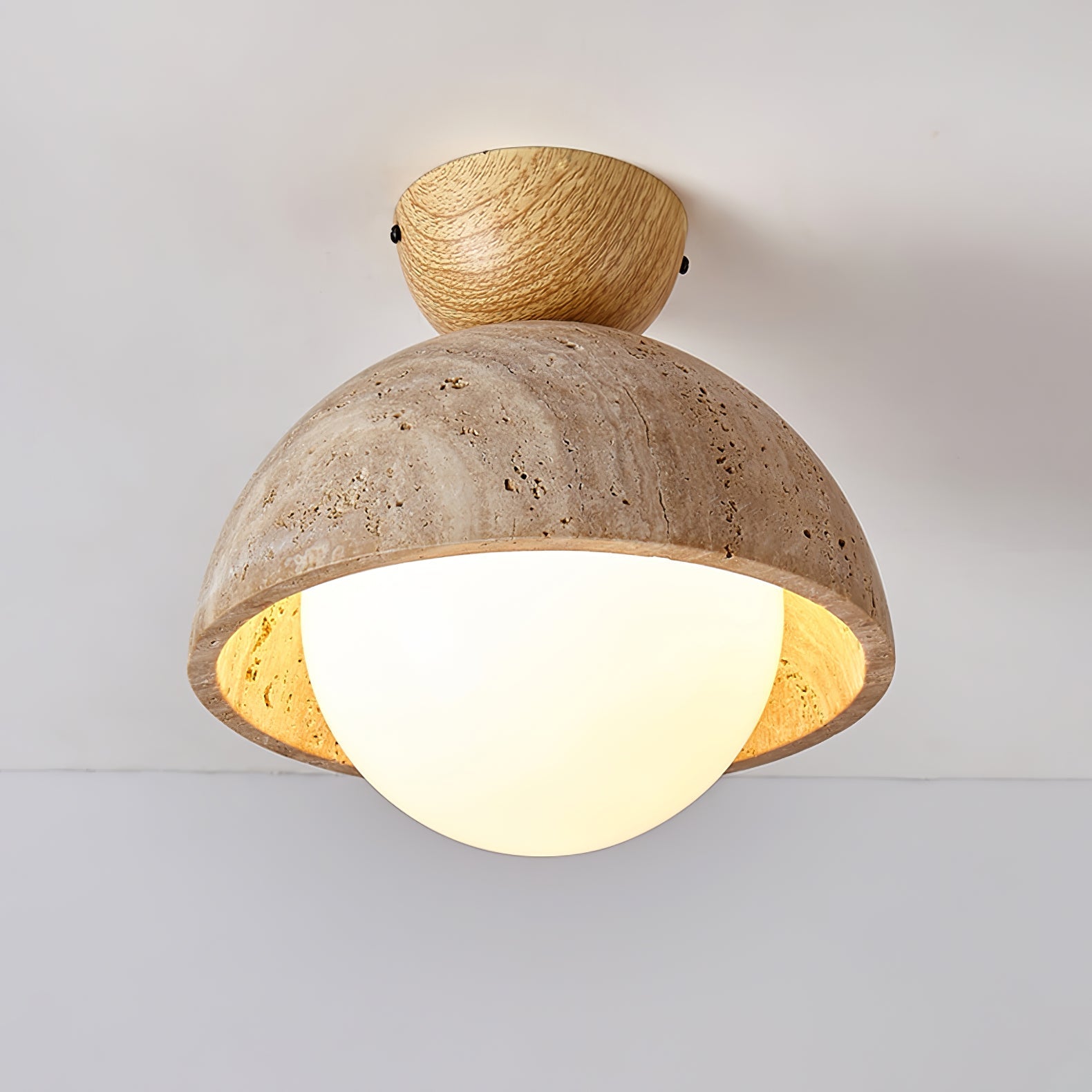 Solana Plafonnier Travertin - Neutralighting