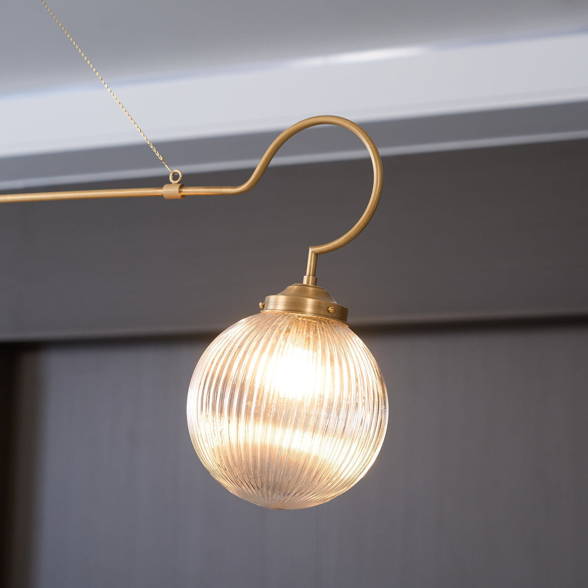 Vavenia Lustre Laiton Verre Moderne Minimaliste - Neutralighting