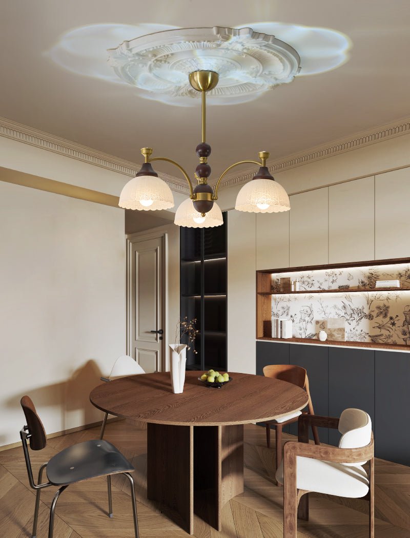 Vosolir Chandelier en Bois Élégance Traditionnelle - Neutralighting