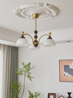 Vosolir Chandelier en Bois Élégance Traditionnelle - Neutralighting