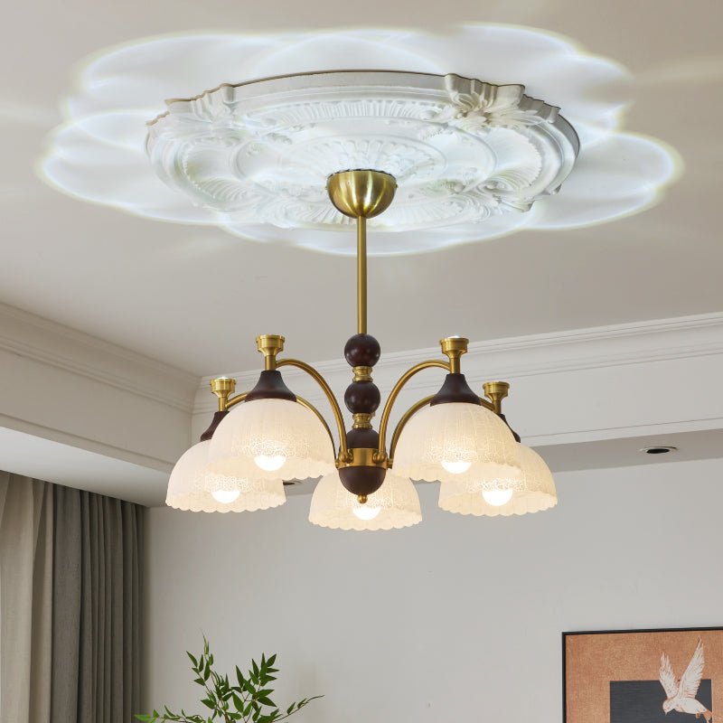 Vosolir Chandelier en Bois Élégance Traditionnelle - Neutralighting