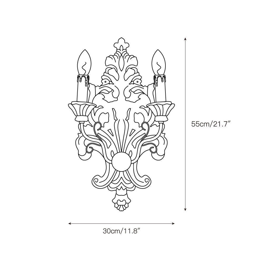 Ilzoror Applique Murale Bois Métal Vintage Industrielle - Neutralighting
