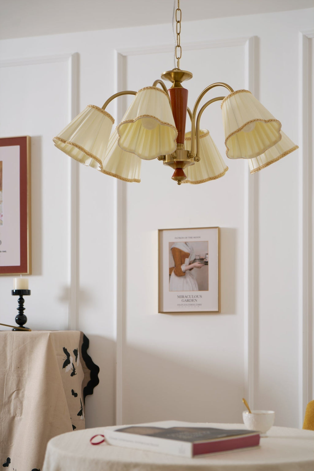 Elijh Lustre Vintage en Tissu - Neutralighting
