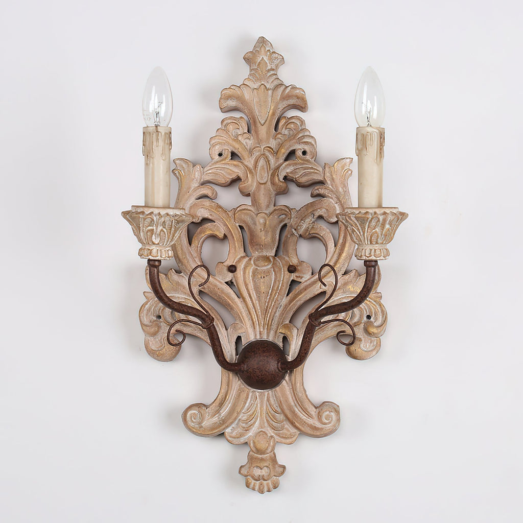 Ilzoror Applique Murale Bois Métal Vintage Industrielle - Neutralighting