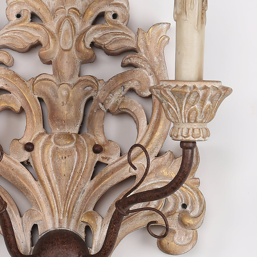 Ilzoror Applique Murale Bois Métal Vintage Industrielle - Neutralighting