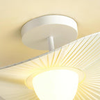 Florina Plafonnier Plissé Tissu Sculptural - Neutralighting