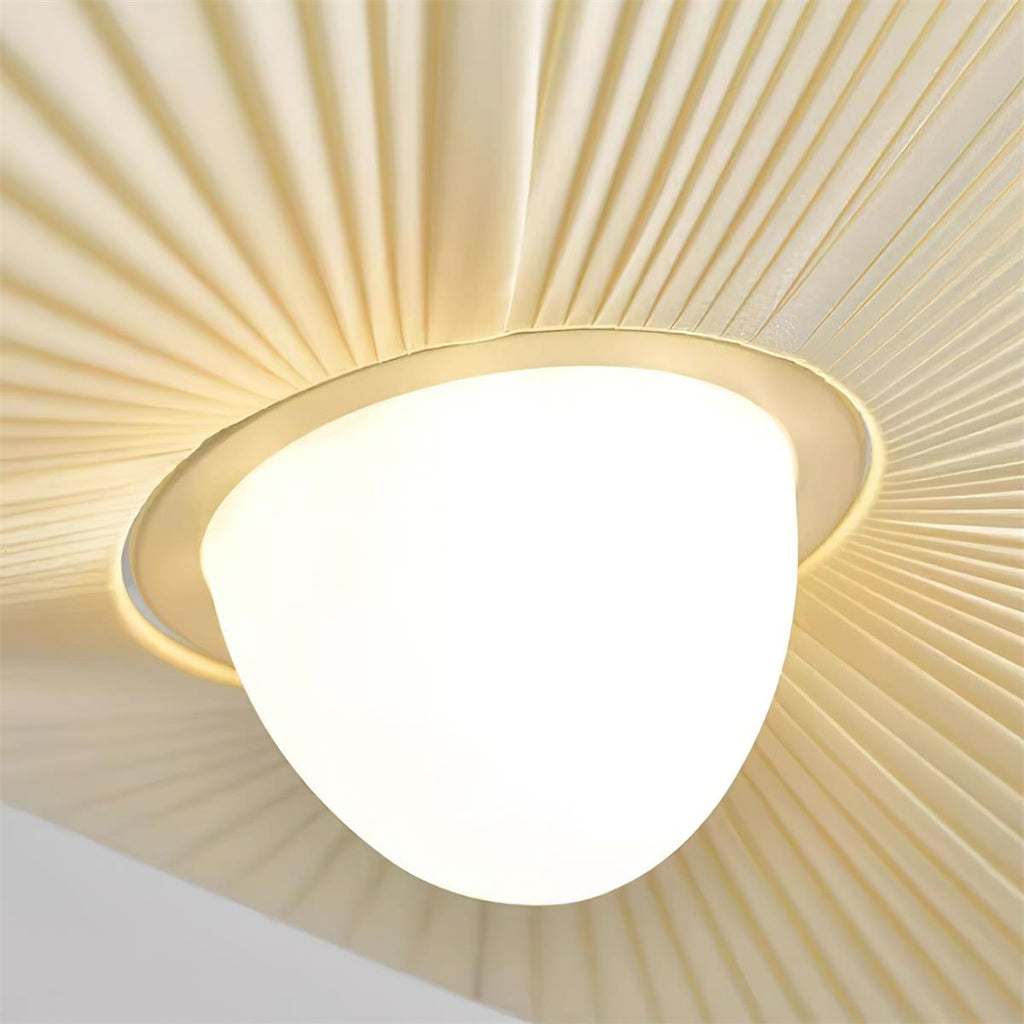Florina Plafonnier Plissé Tissu Sculptural - Neutralighting