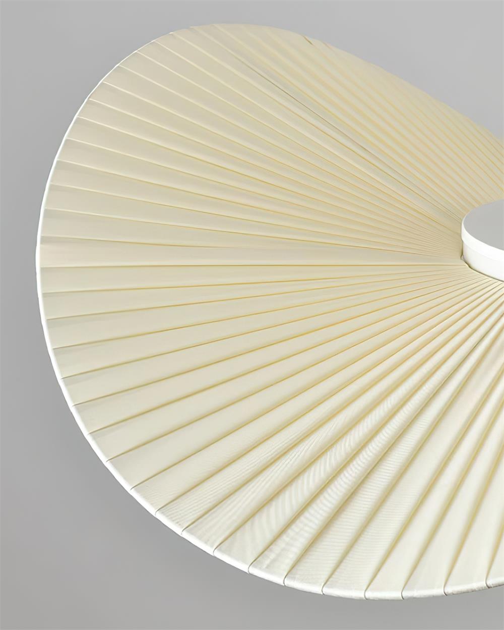 Florina Plafonnier Plissé Tissu Sculptural - Neutralighting