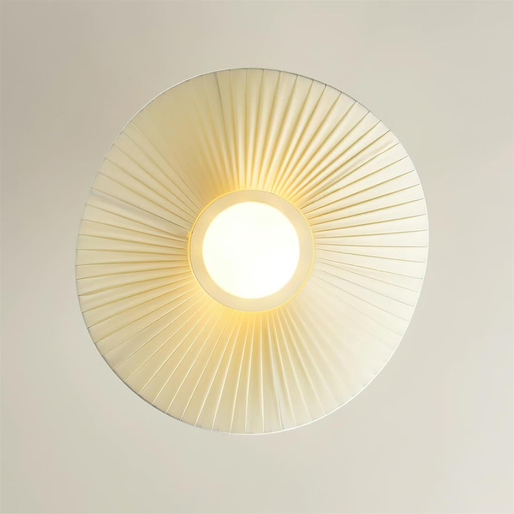 Florina Plafonnier Plissé Tissu Sculptural - Neutralighting