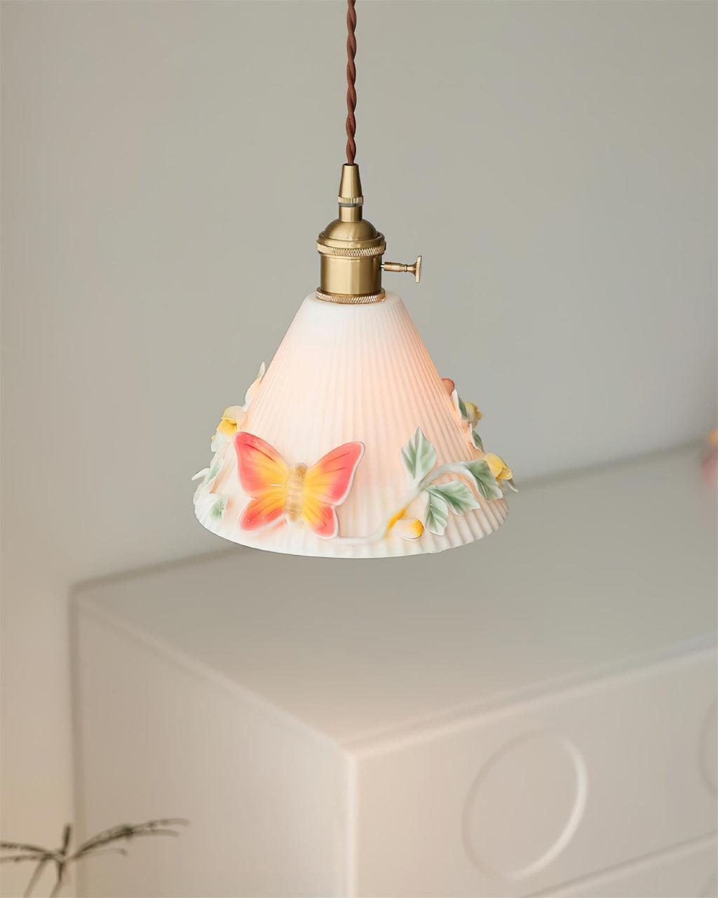 Florynna Lampe Pendante Élégance Fleur Pliée - Neutralighting