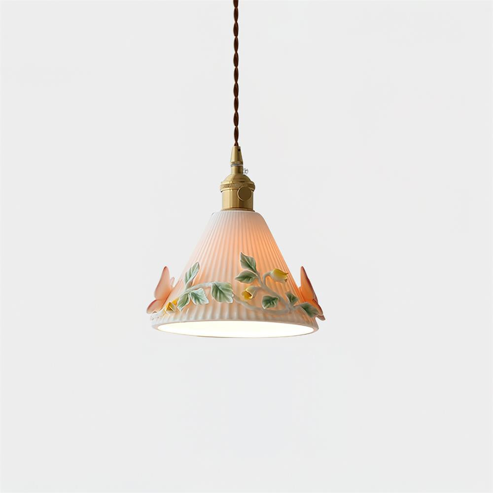 Florynna Lampe Pendante Élégance Fleur Pliée - Neutralighting