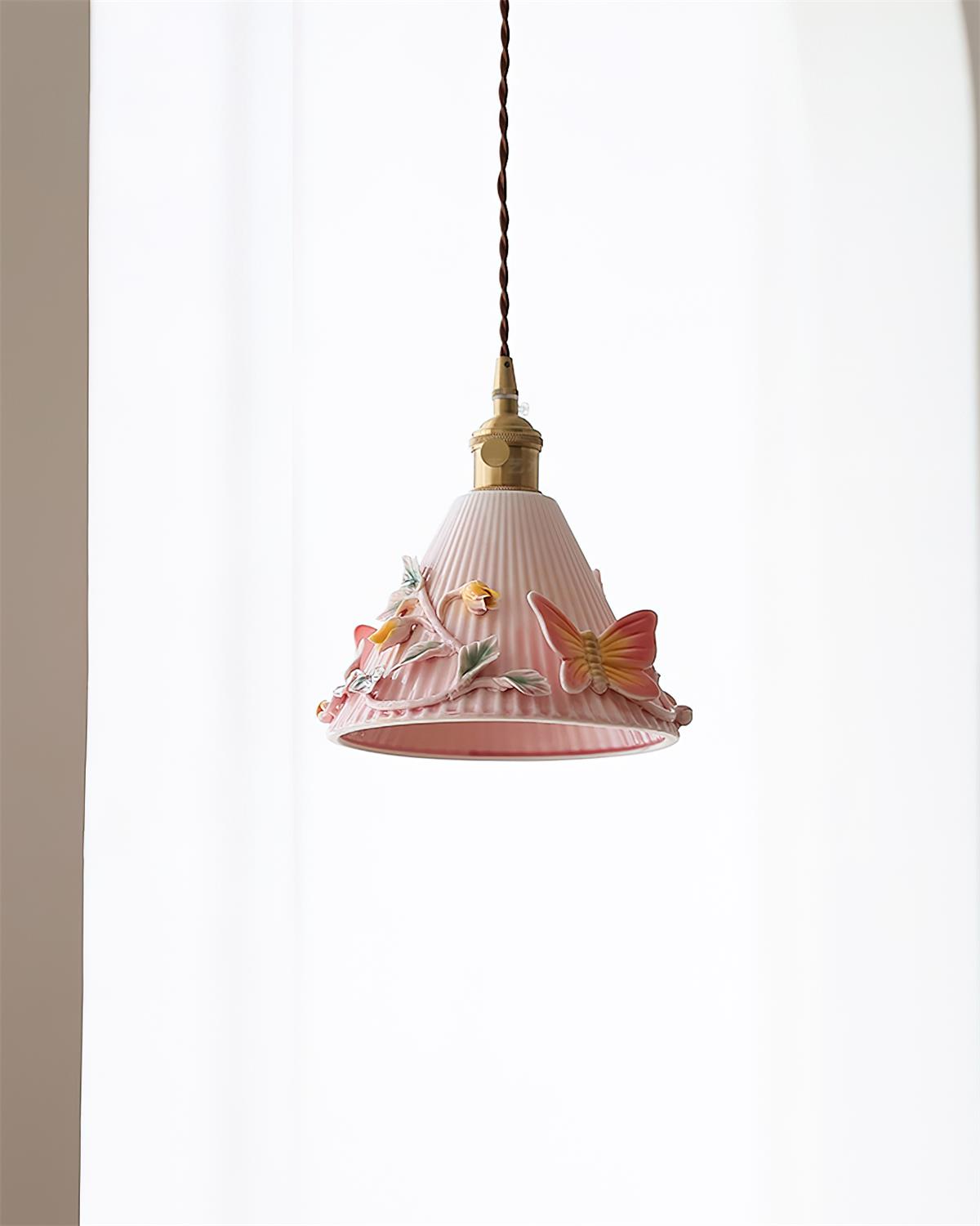 Florynna Lampe Pendante Élégance Fleur Pliée - Neutralighting