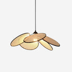 Flow Rattan Lampe Pendante Tissée à la Main Organique - Neutralighting
