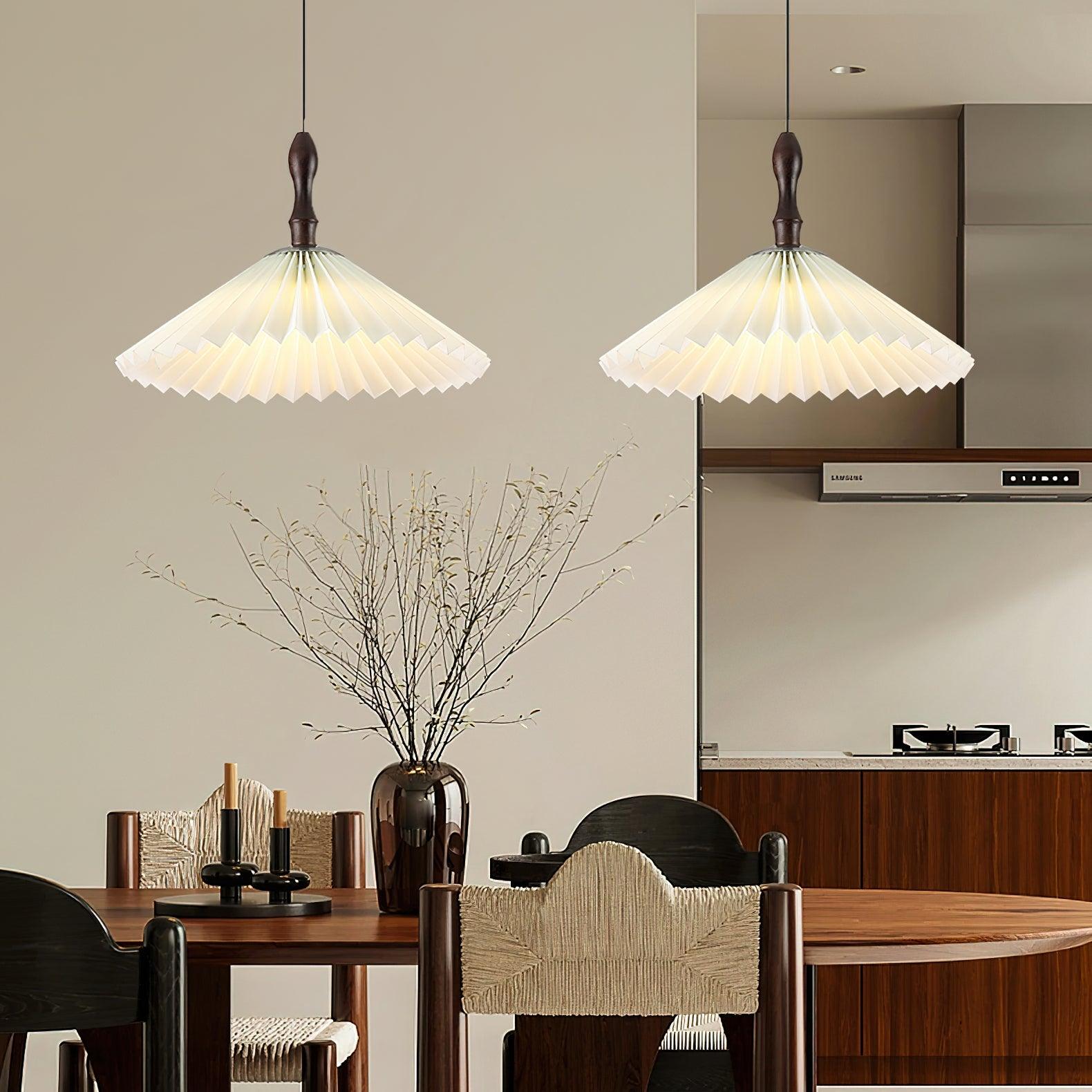 Pétale Mode Bois Suspension - Neutralighting