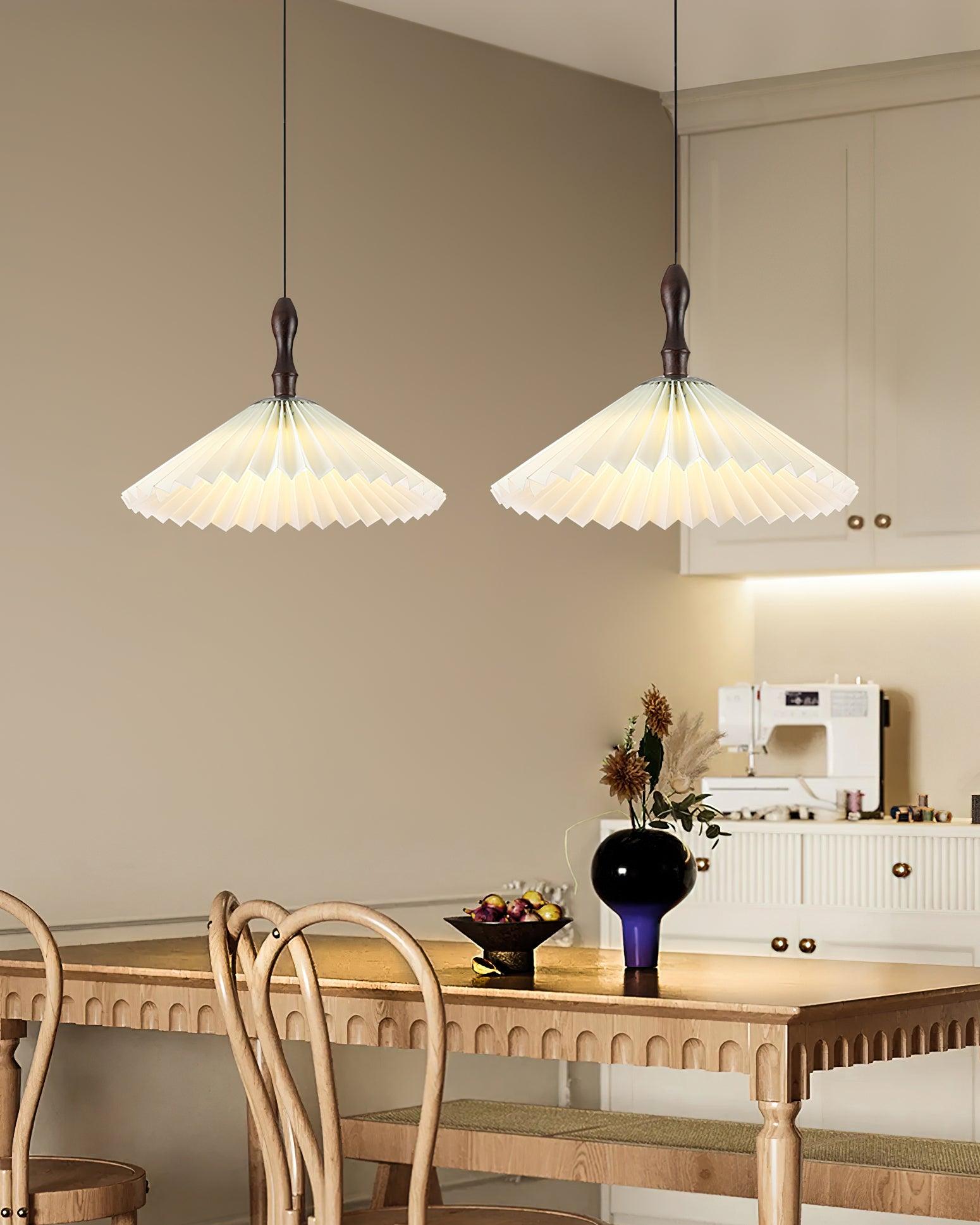 Pétale Mode Bois Suspension - Neutralighting