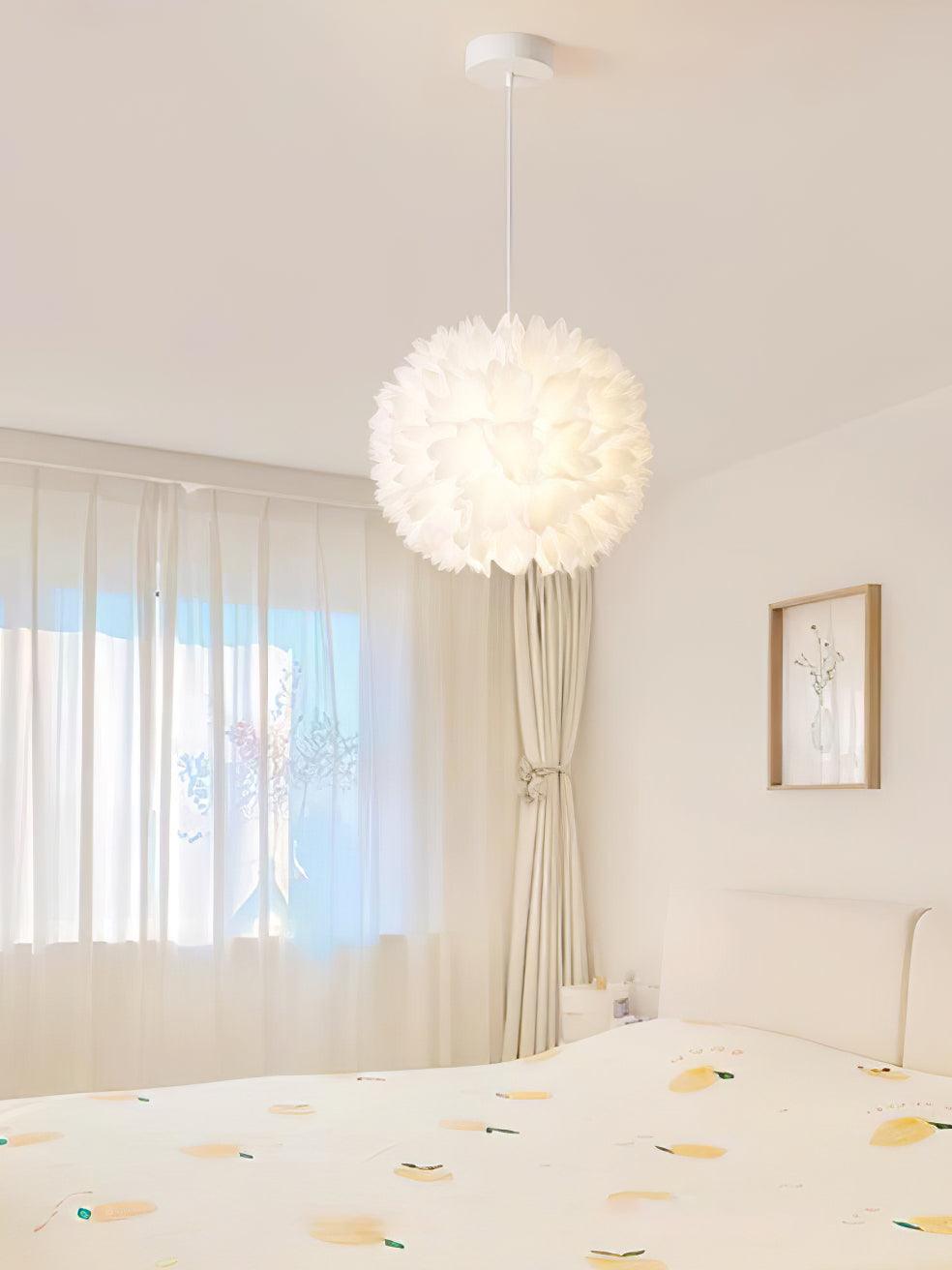 Celaeisra Lampe Pendante Ball Flowers Art Nordic - Neutralighting