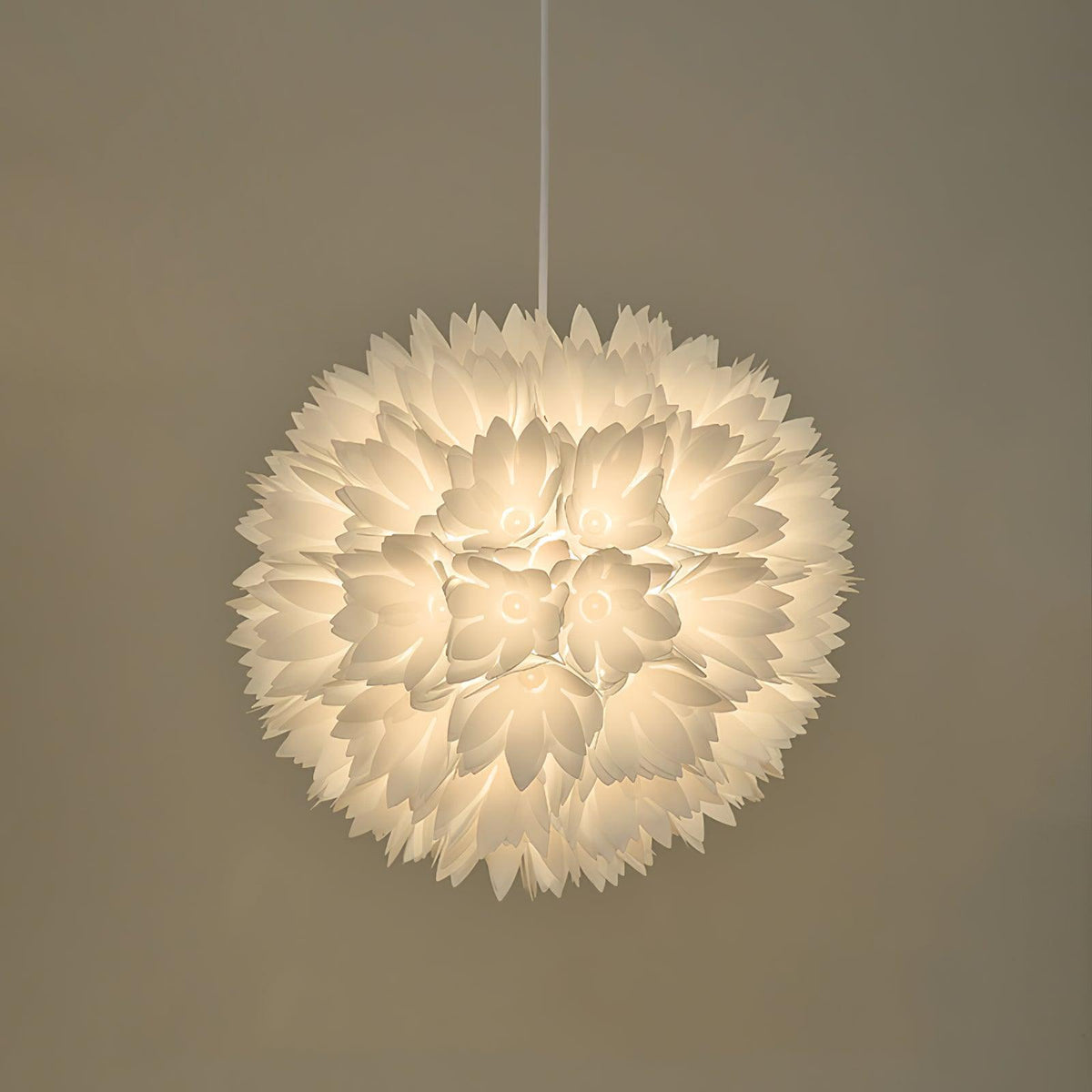 Celaeisra Lampe Pendante Ball Flowers Art Nordic - Neutralighting