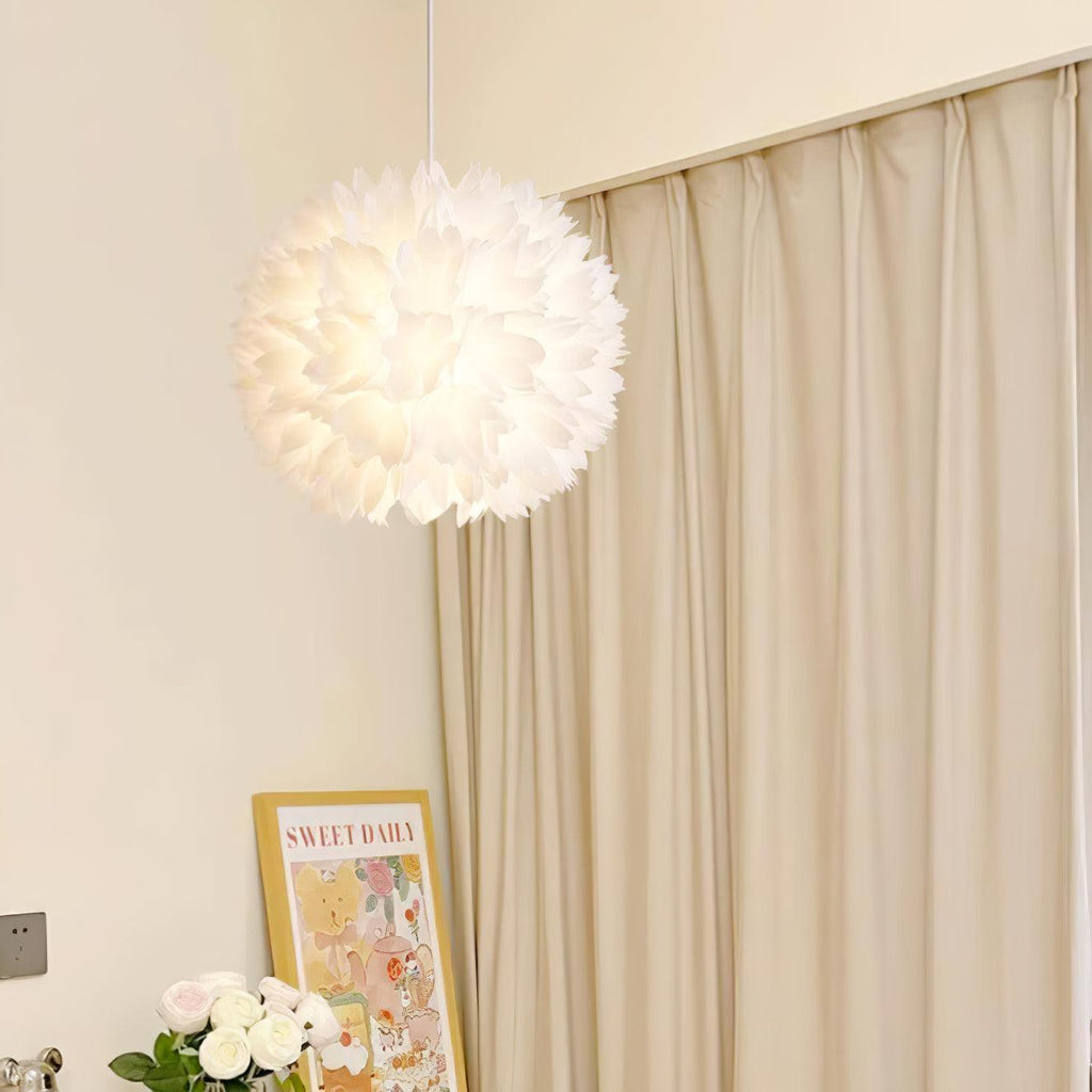 Celaeisra Lampe Pendante Ball Flowers Art Nordic - Neutralighting