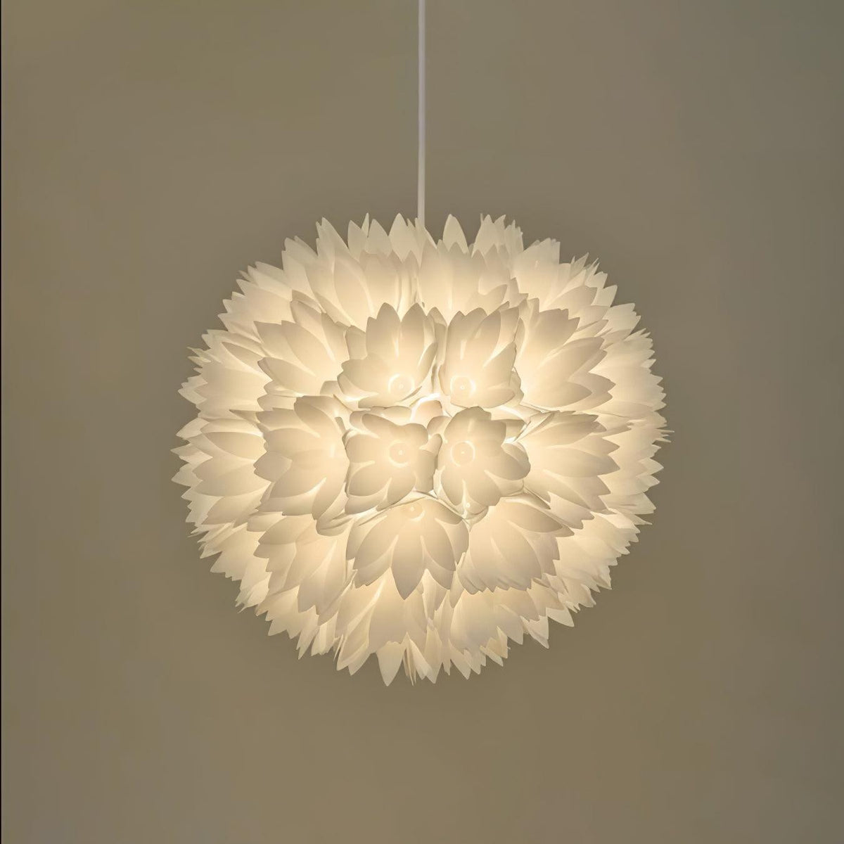 Celaeisra Lampe Pendante Ball Flowers Art Nordic - Neutralighting