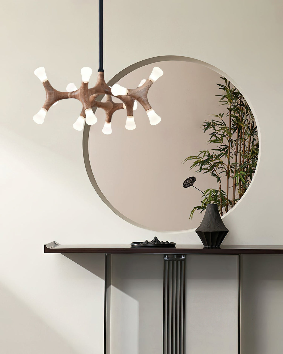 Mynorila Suspension Bois Design Branche - Neutralighting