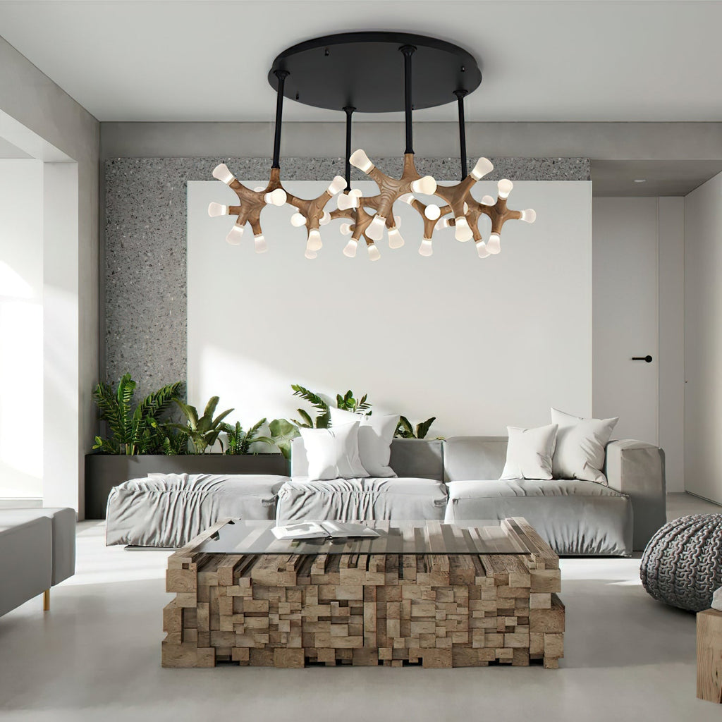 Mynorila Suspension Bois Design Branche - Neutralighting