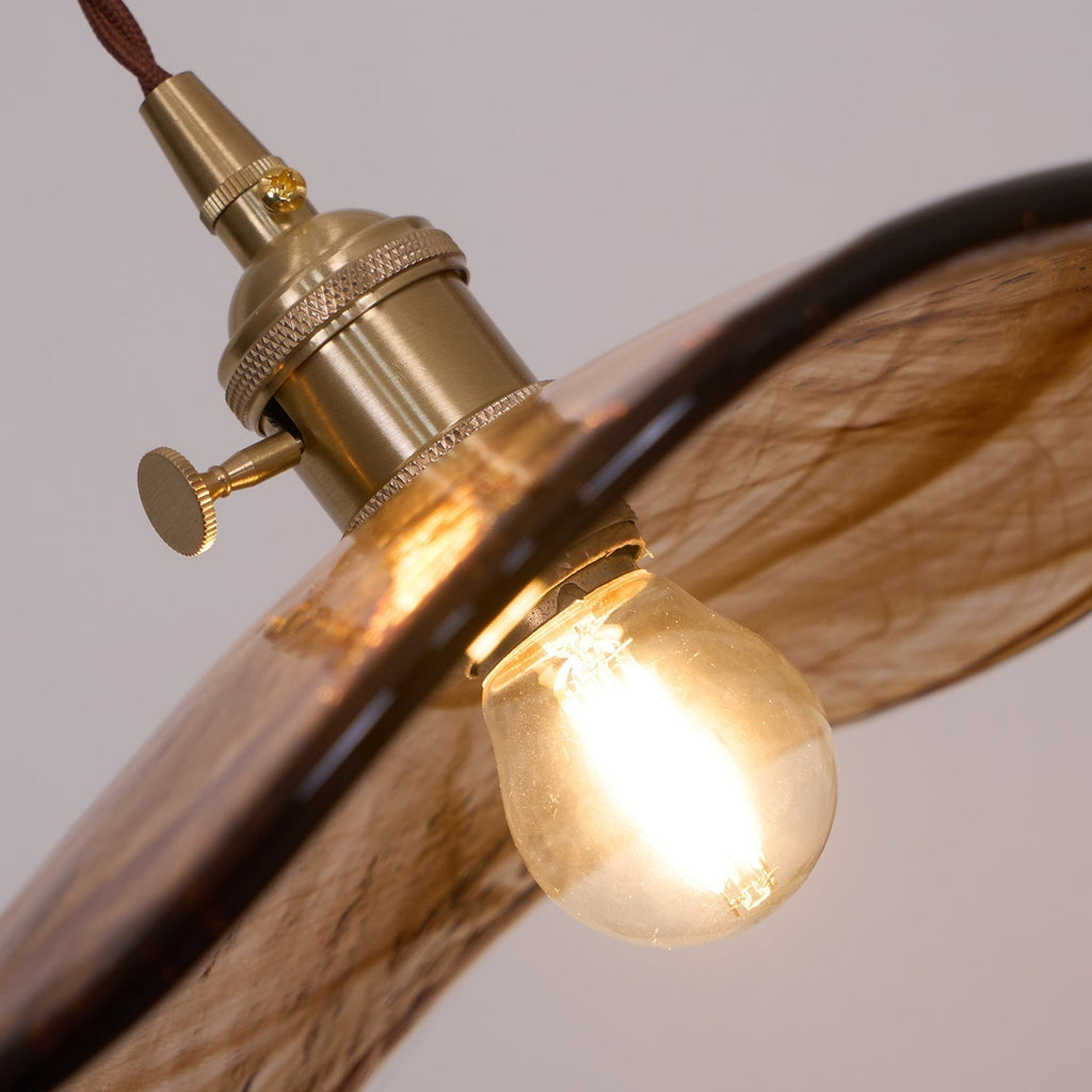 Nyros Lustre Suspendu De Luxe En Verre - Neutralighting
