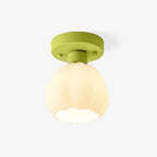 Zevinora Plafonnier Semi-En Verre Fleur - Neutralighting