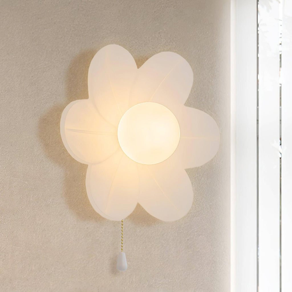 Acroma Nordic Art Fleurs Résine Applique Murale - Neutralighting