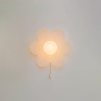 Acroma Nordic Art Fleurs Résine Applique Murale - Neutralighting