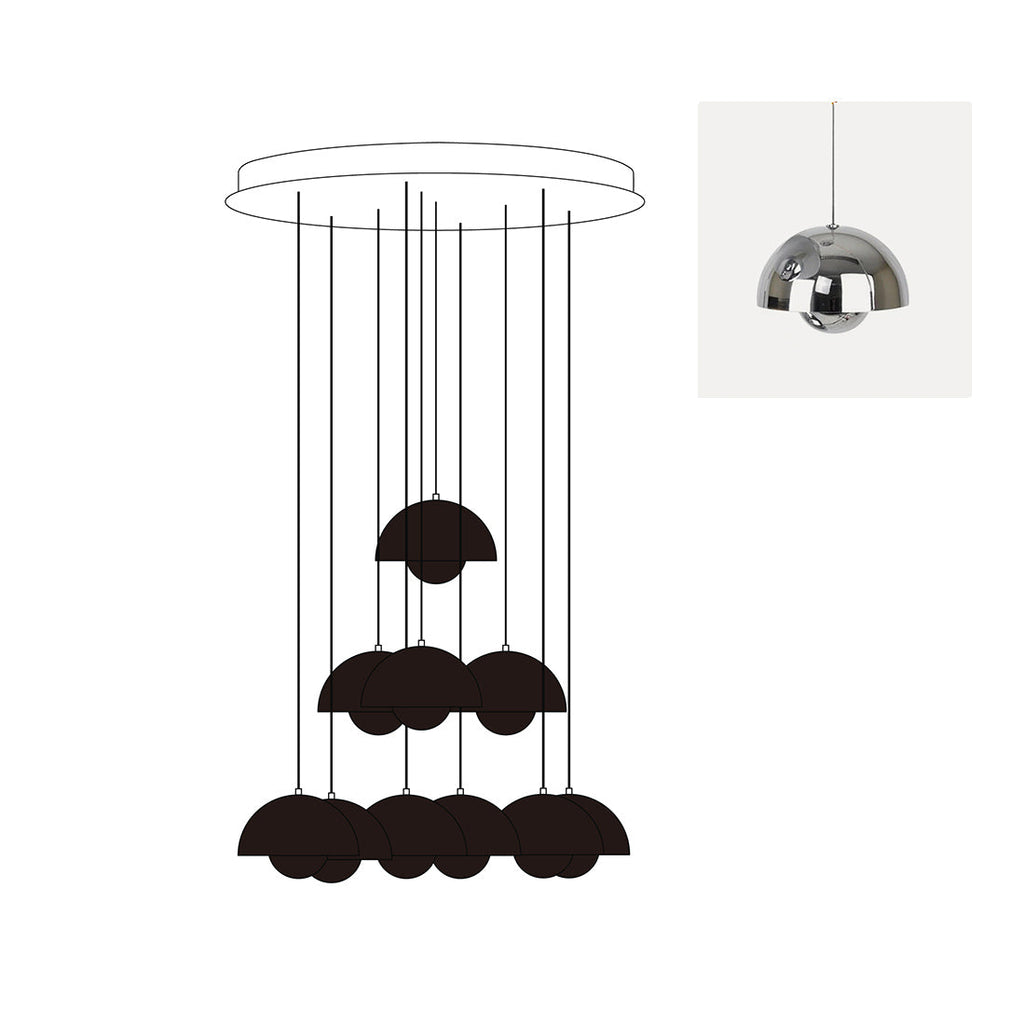 Flowerpot Chandelier - Neutralighting