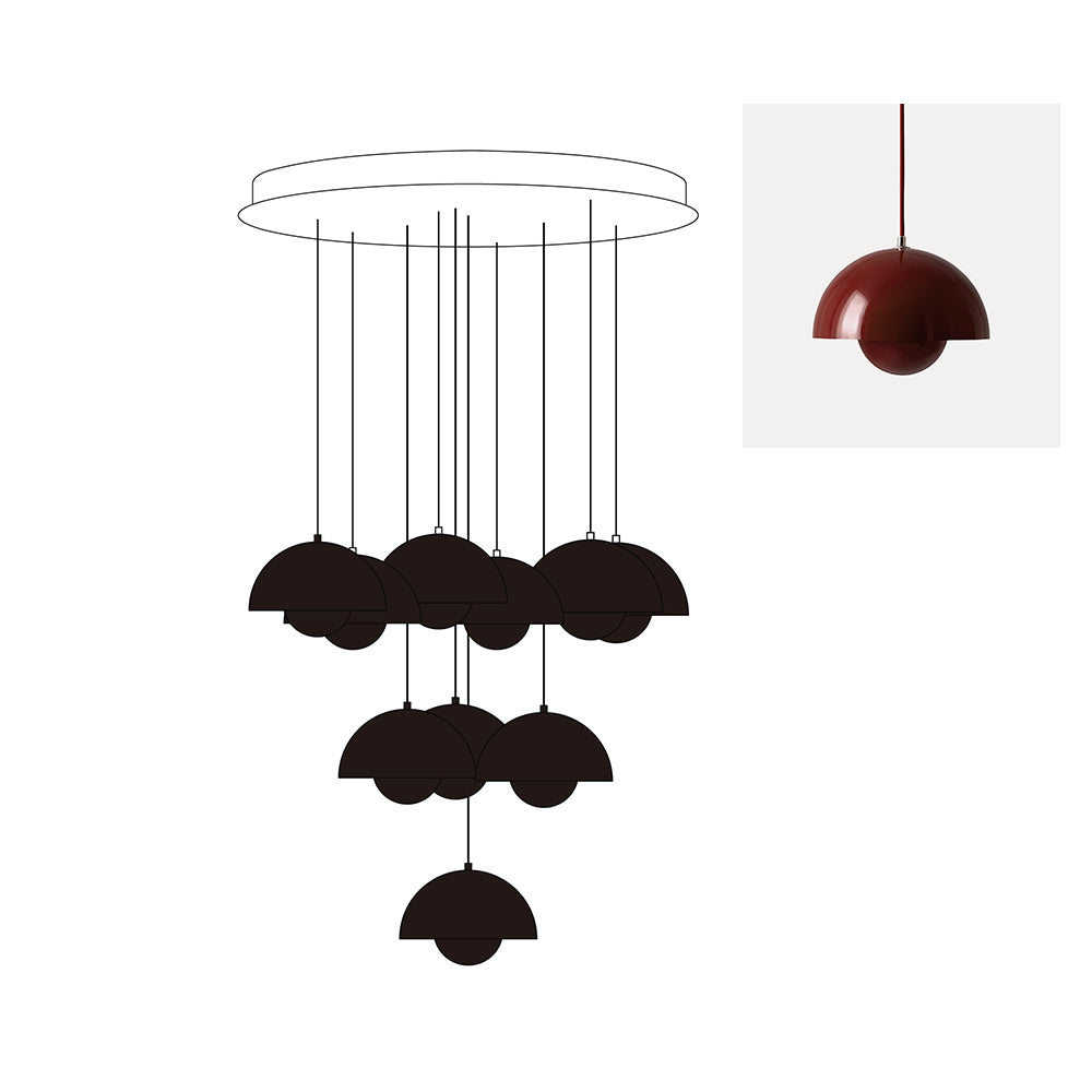 Flowerpot Chandelier - Neutralighting