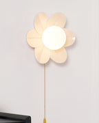 Acroma Nordic Art Fleurs Résine Applique Murale - Neutralighting