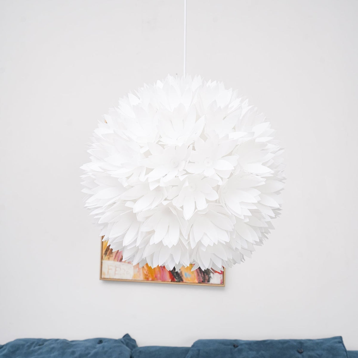 Celaeisra Lampe Pendante Ball Flowers Art Nordic - Neutralighting