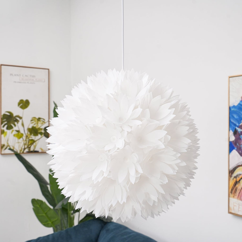 Celaeisra Lampe Pendante Ball Flowers Art Nordic - Neutralighting