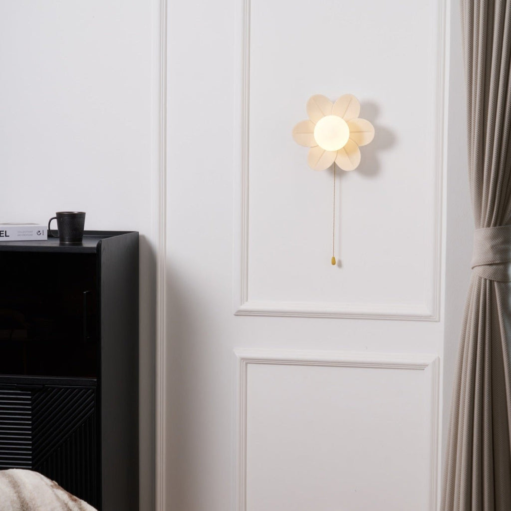 Acroma Nordic Art Fleurs Résine Applique Murale - Neutralighting
