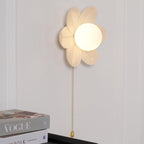 Acroma Nordic Art Fleurs Résine Applique Murale - Neutralighting