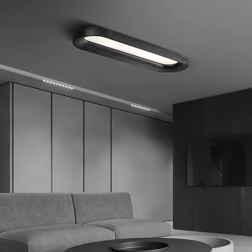 Zatalel Plafonnier Bois Nuage Minimaliste - Neutralighting