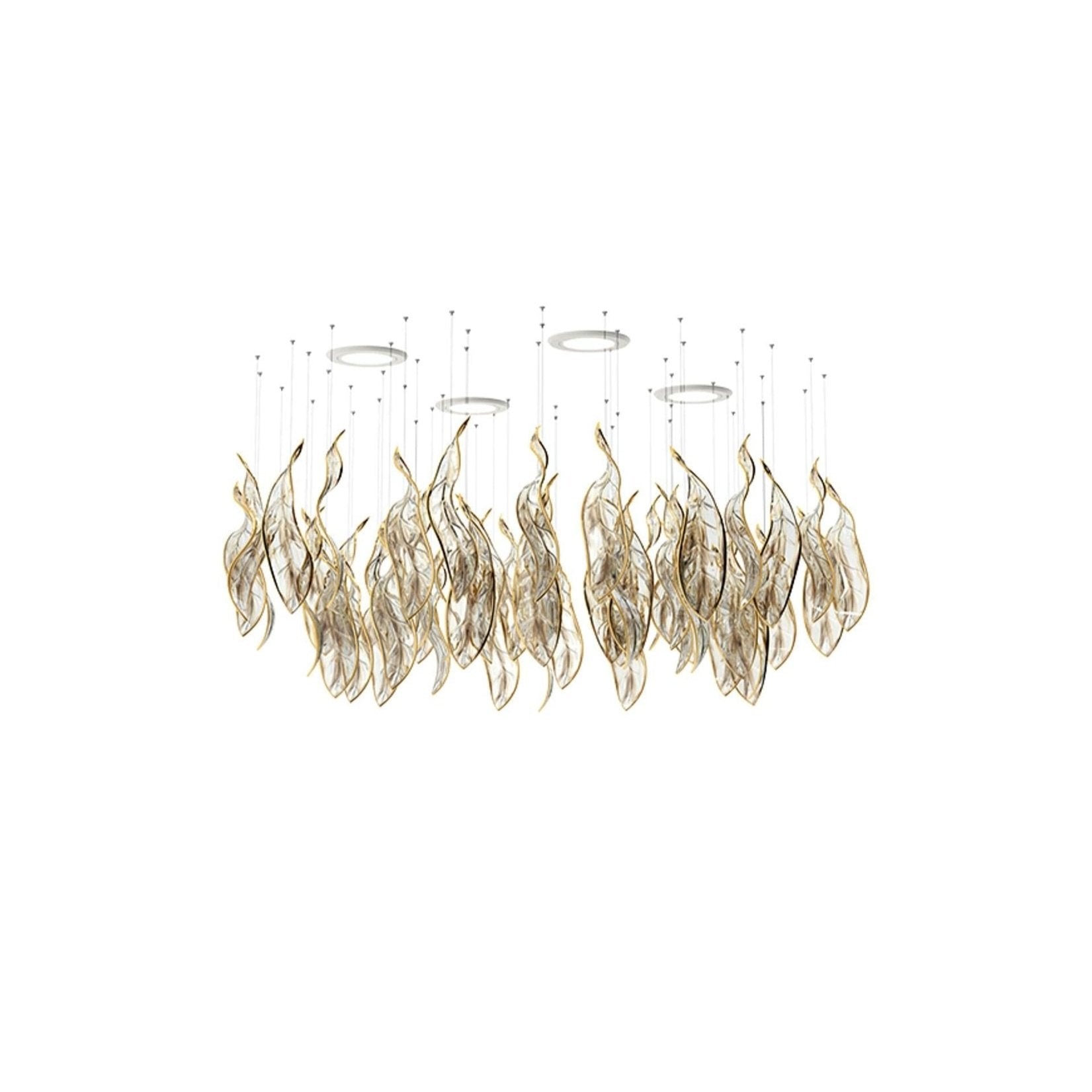 Lustra Lustre Feuille Cascadant Luxe - Neutralighting