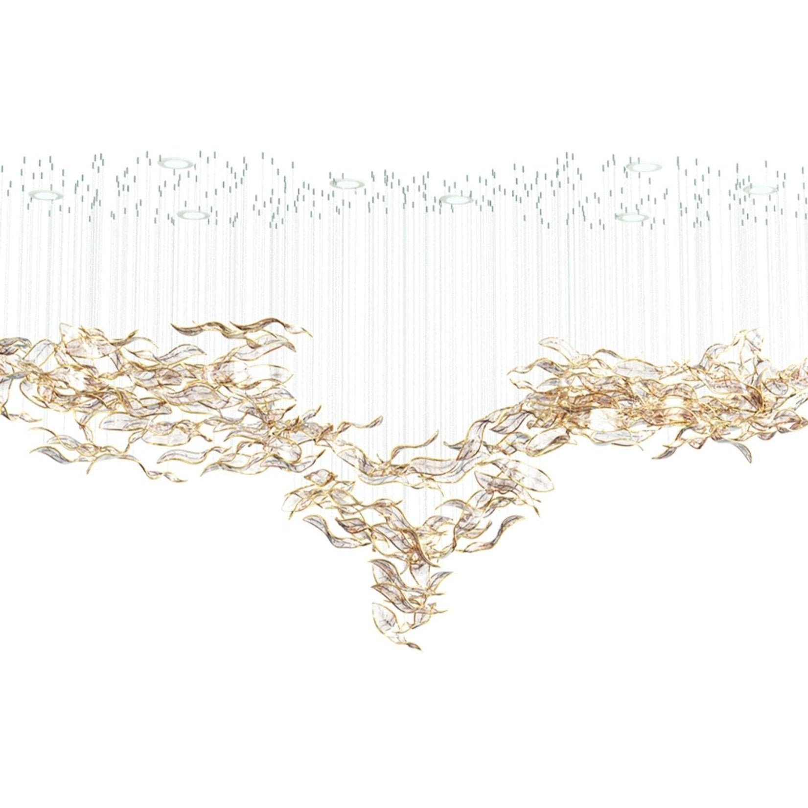 Lustra Lustre Feuille Cascadant Luxe - Neutralighting