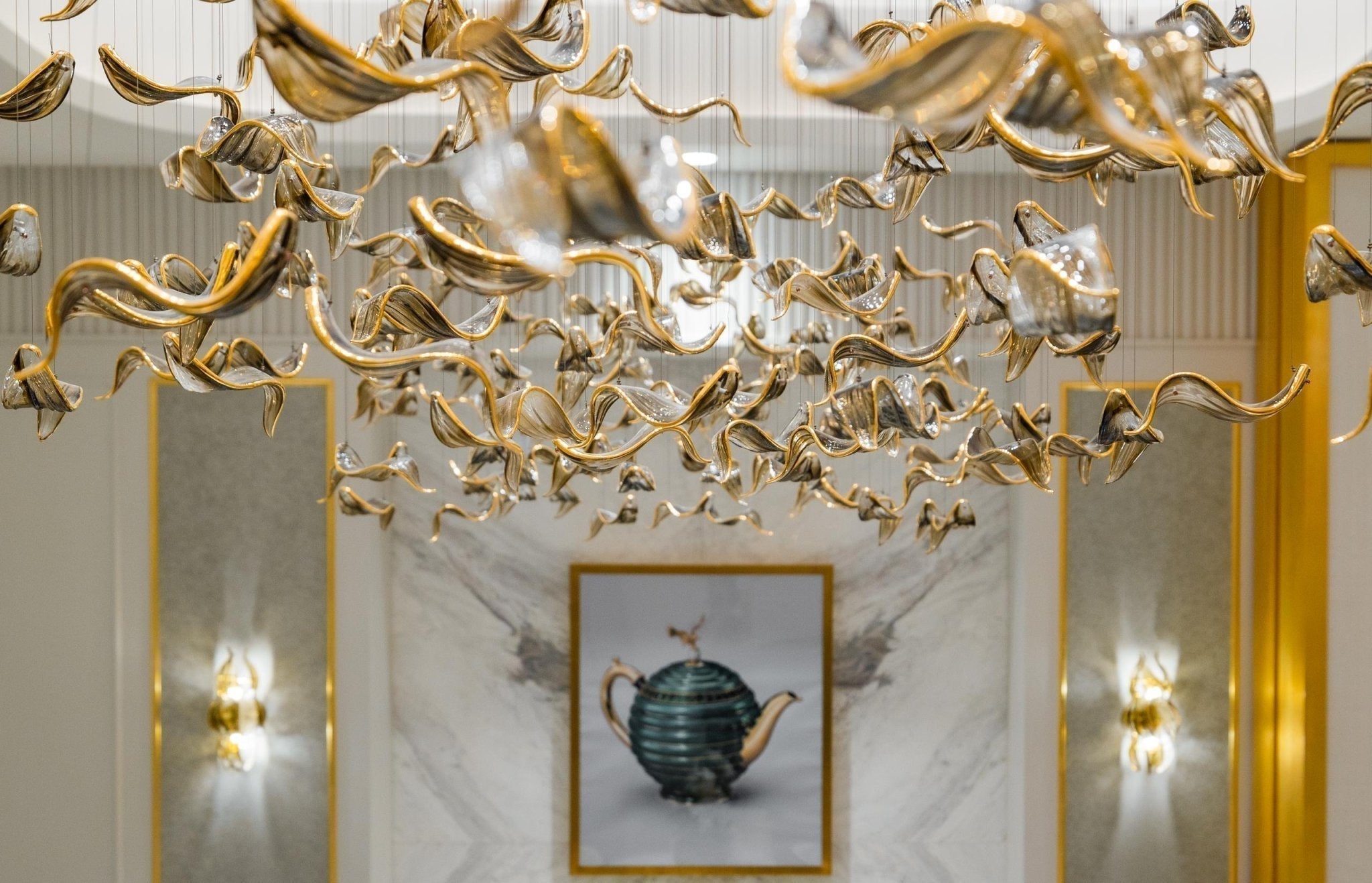 Lustra Lustre Feuille Cascadant Luxe - Neutralighting
