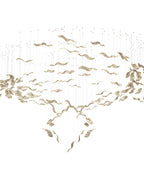 Lustra Lustre Feuille Cascadant Luxe - Neutralighting