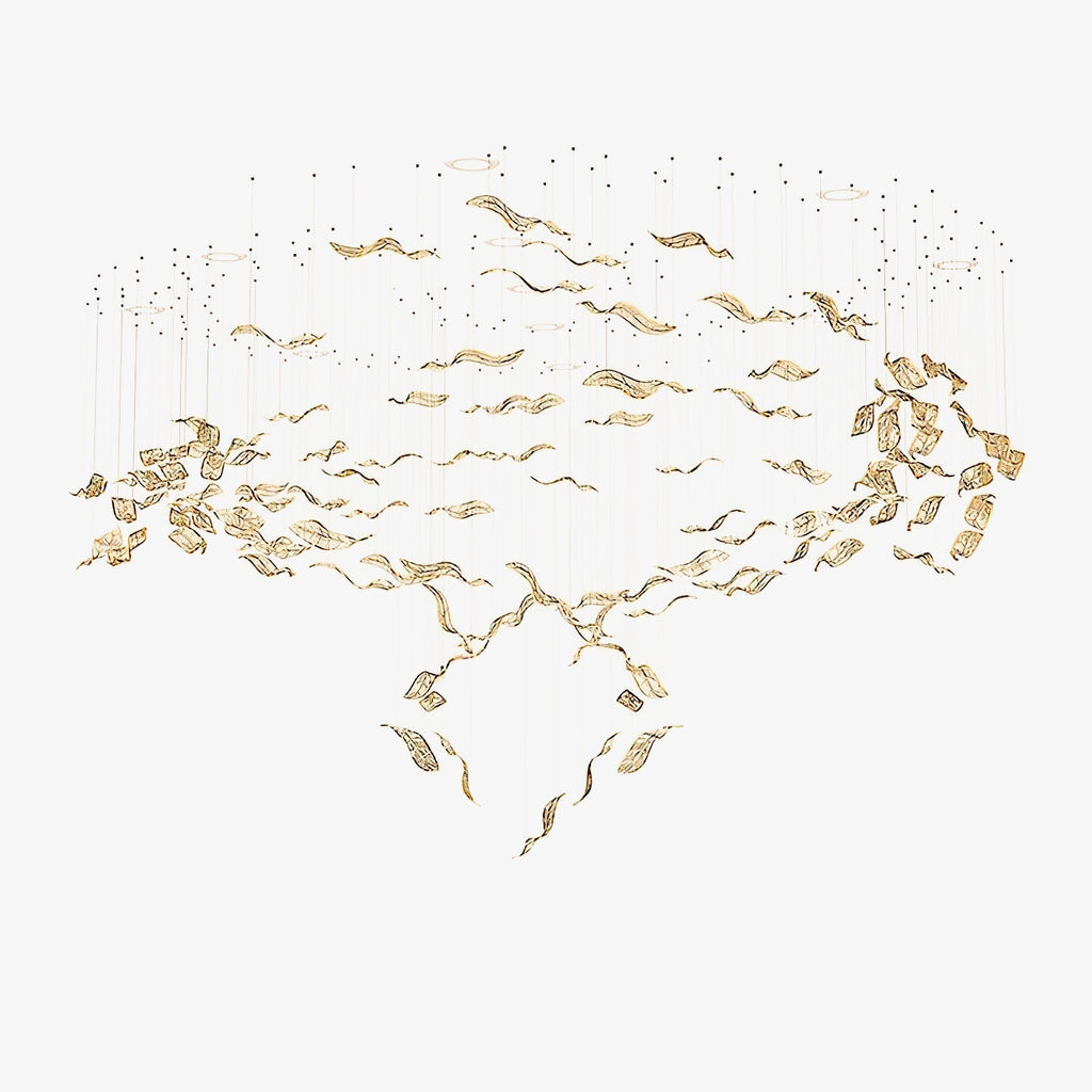 Lustra Lustre Feuille Cascadant Luxe - Neutralighting