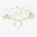 Lustra Lustre Feuille Cascadant Luxe - Neutralighting