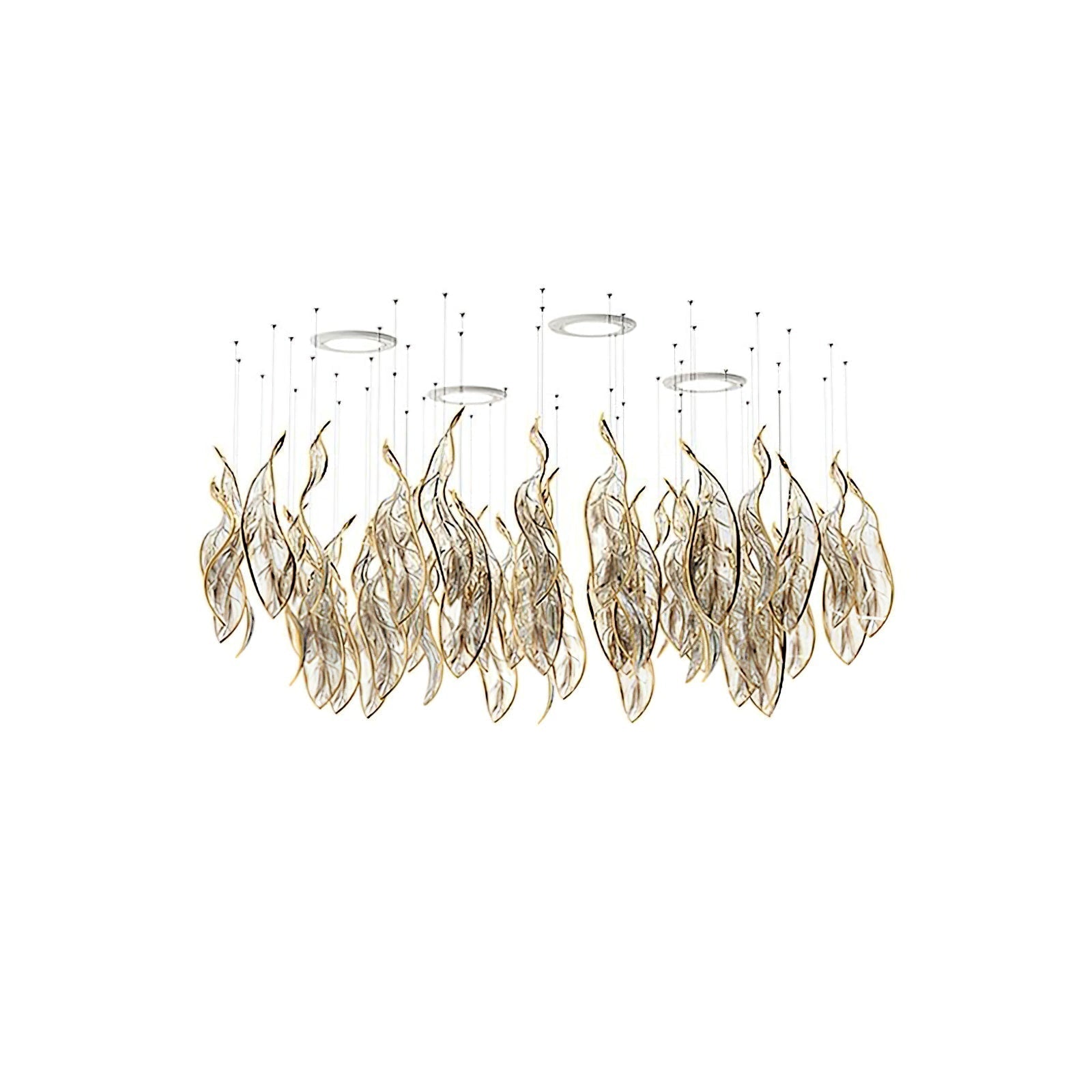 Lustra Lustre Feuille Cascadant Luxe - Neutralighting