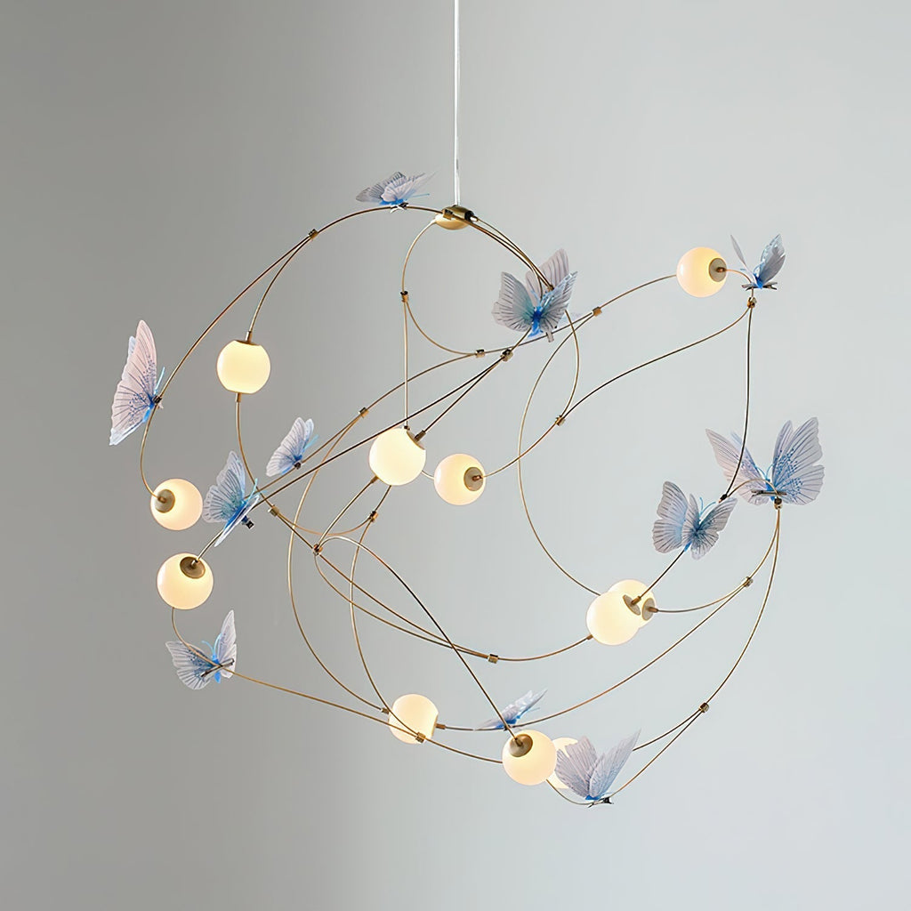 Flutterveil Chandelier Papillon Rêveur - Neutralighting