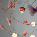 Flutterveil Chandelier Papillon Rêveur - Neutralighting