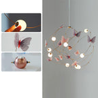 Flutterveil Chandelier Papillon Rêveur - Neutralighting