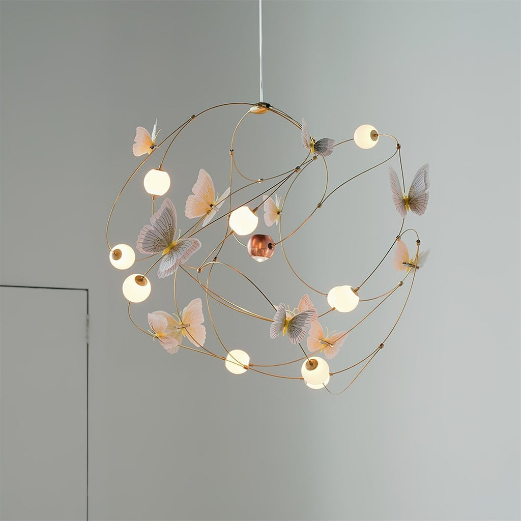 Flutterveil Chandelier Papillon Rêveur - Neutralighting